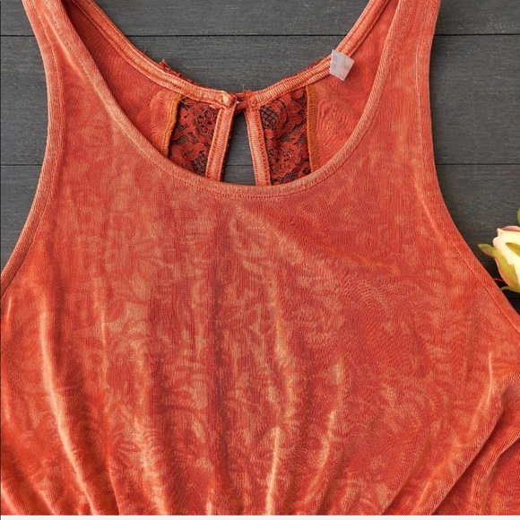 NWT Free People Lady Jane Dress Sleeveless Clay M - Picture 4 of 6